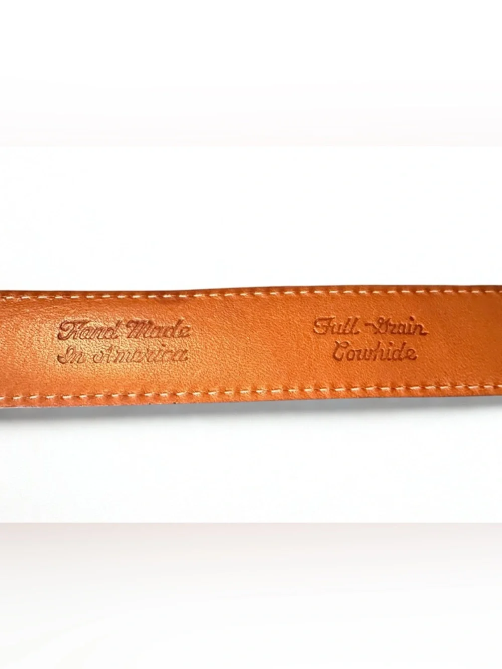 Martin Dingman leather belt